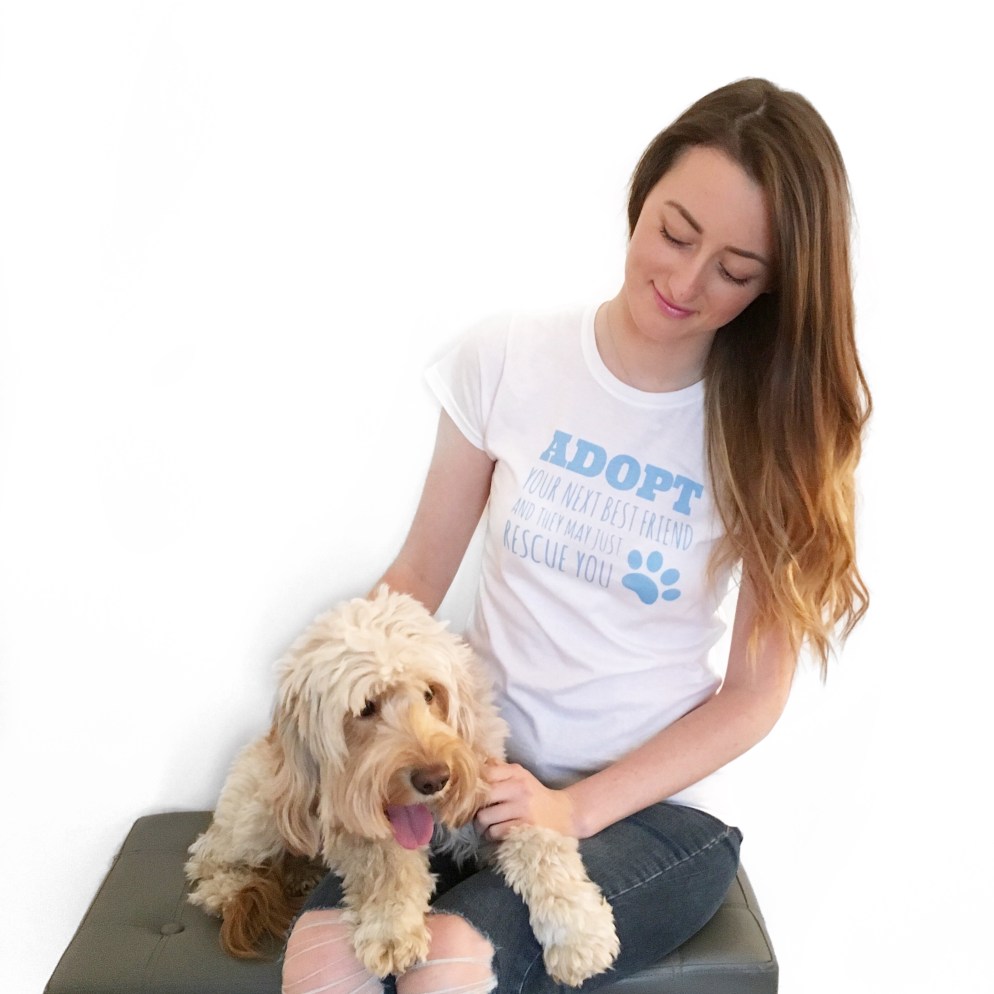 Adopt your next best friend t-shirt