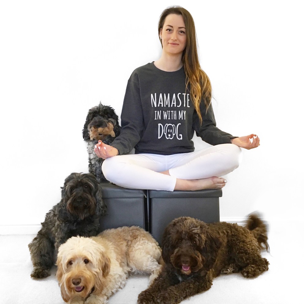 Namaste In With My Dog jumper