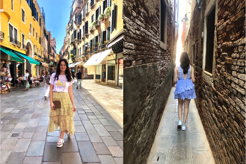 vegan exploring venice